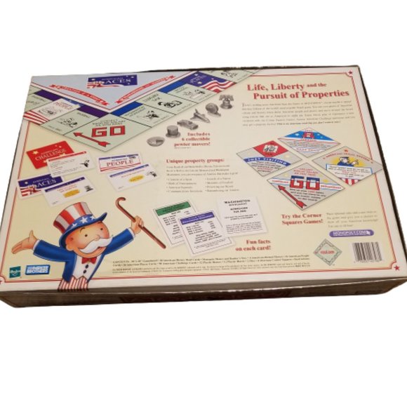 Parker Bros. Hasbro The America USA Monopoly Special Edition Complete - Picture 3 of 7
